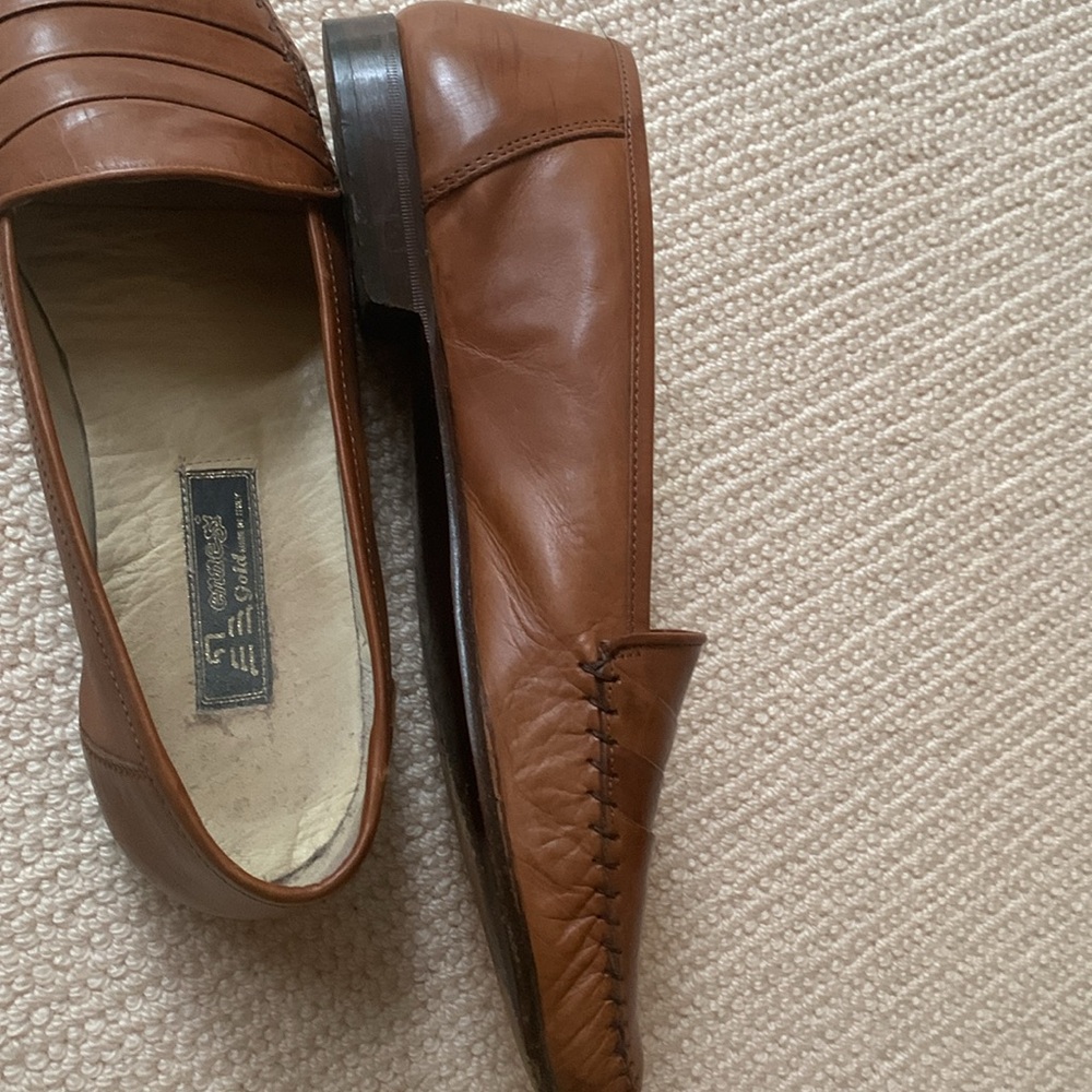Brown Leather Loafers - Picture 4 of 5